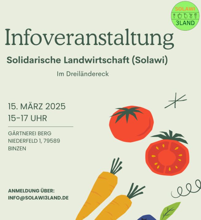 Solawi3Land Infoveranstalltung